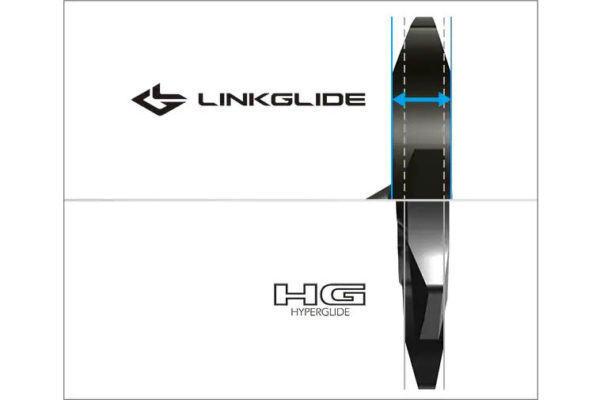Comparison between Linklgide and Hyperglide from Shimano