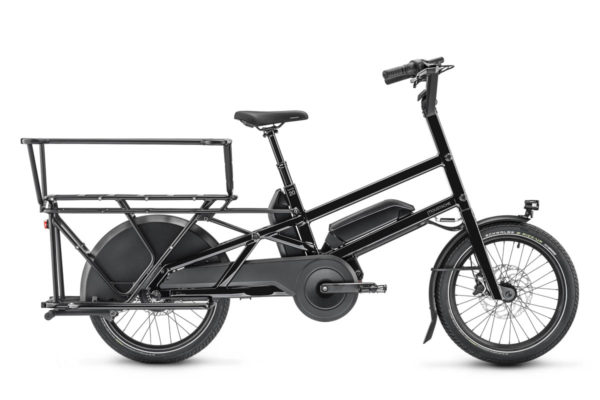 Moustache Lundi 20 e-cargo bike with option for second battery pack
