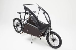 Canopy for the Kàro e-cargo bike from Velo Lab