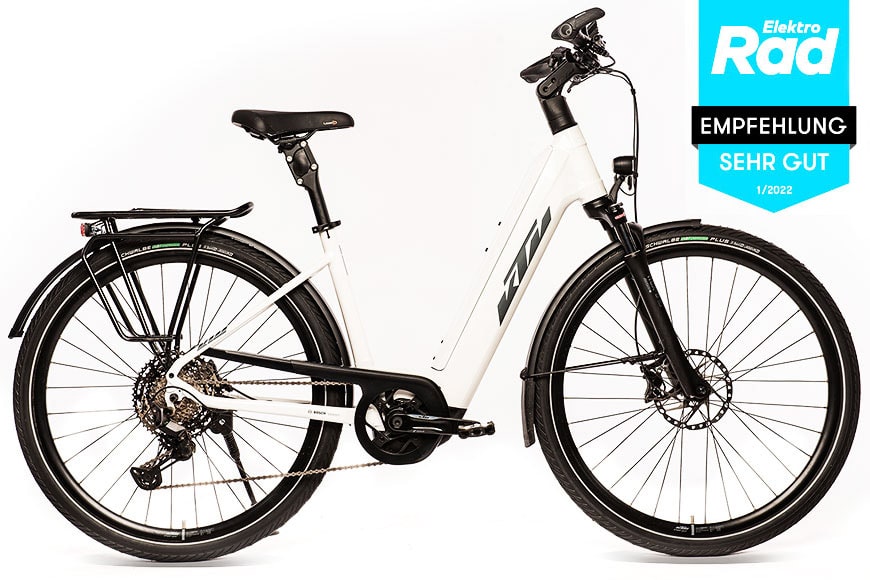 E-Bike KTM Macina Style 720 rated "very good" in the 2022 E-Bike Test by Elektrorad magazine