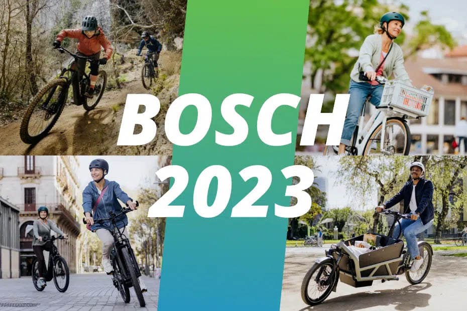 Novelties for ebikes with Bosch Smart System drive in the 2023 season