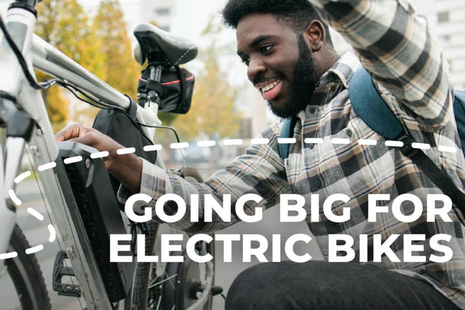 Campaign for ebikes by the cycling umbrella organisation PeopleForBikes in the USA
