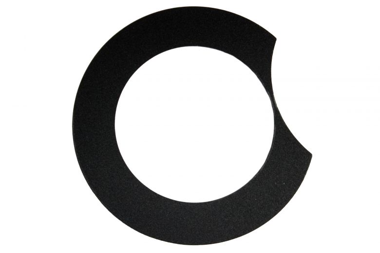 E-Bike Bosch cover ring, left for design cover, Active/Performance Line, black