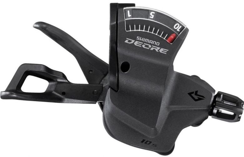 Shimano SL-M5130 Deore Linkglide 10-speed shifter right with gear indicator