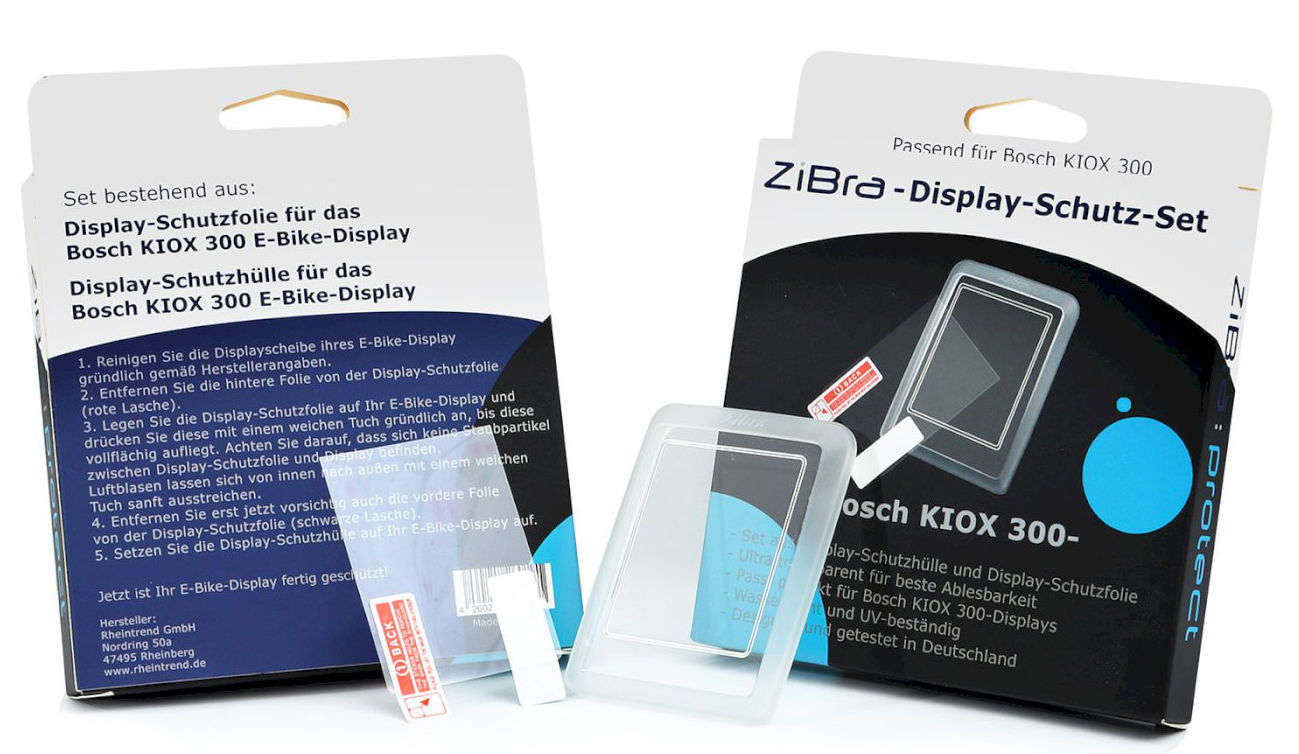 ZiBra Cover Set for Bosch Kiox 300 Display