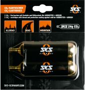 SKS CO2 Cartridges 24g with thread