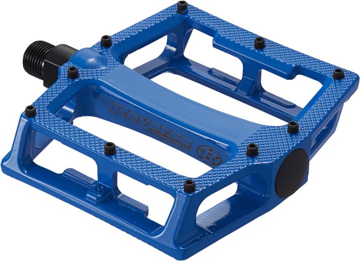 REVERSE Super Shape-3D high grip colored pedal - blue